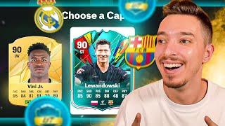 ATACANTII MOMENTULUI DIN EL CLASICO LEWANDOWSKI TOTAL RUSH SI VINICIUS JR FAC ECHIPA LA DRAFT! FC 25