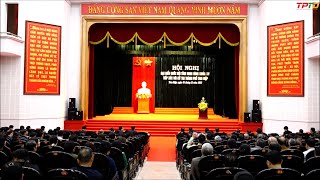 Hội nghị tiếp xúc cử tri giữa Đoàn đại biểu Quốc hội tỉnh Ninh Bình với cử tri thành phố Tam Điệp sau kỳ họp thứ sáu, Quốc hội Khóa XV