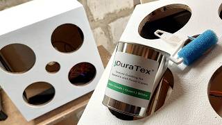 DuraTex Roller Texture Paint Finish for Speaker Cabinets