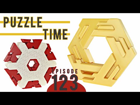 Puzzle Time Ep 123 - all about Taze Puzzles Shuriken and Hexanut