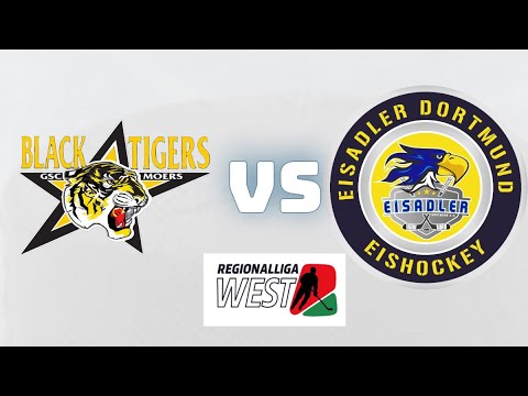Highlights I Regionalliga West 25/26 Black Tigers Moers - Eisadler Dortmund 12.10.25
