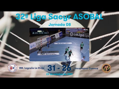 32ª Liga Sacyr ASOBAL J08: BM. Logroño La Rioja - Incarlopsa Cuenca 31-26