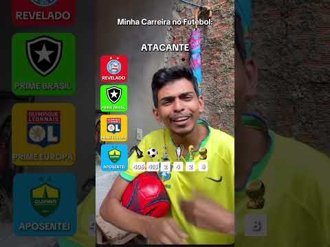 Minha Carreira No FUTEBOL 4 #shorts