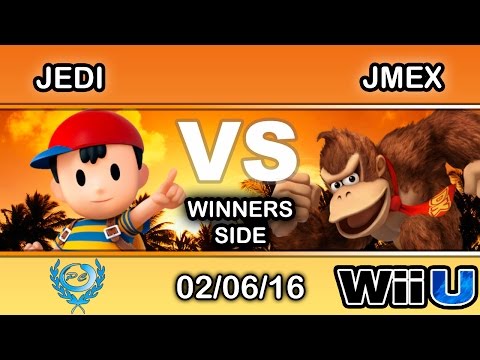 Peoples Champ - NXT | jEDi (Ness) Vs. 2GG | Jmex (Donkey Kong) Winners Side - Smash Wii U