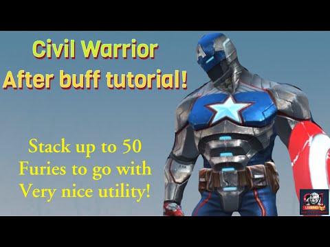 Civil Warrior Tutorial after buff! Stack up to 50 furies for great damage with nice utility!