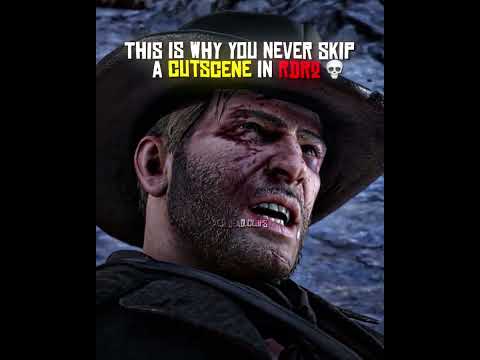 Skipping A Cutscene In RDR2 Is A Bad Idea 💀 - #rdr2 #shorts #reddeadredemption #recommended #viral