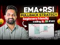 EMA RSI Best Pullback Strategy AlgoTrading Theta Gainers TheCRYPTOGainers