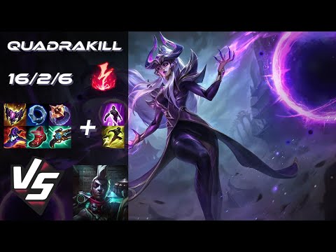 MID Syndra vs Ekko [QUADRAKILL] - EU Grandmaster Patch 25.S2.5
