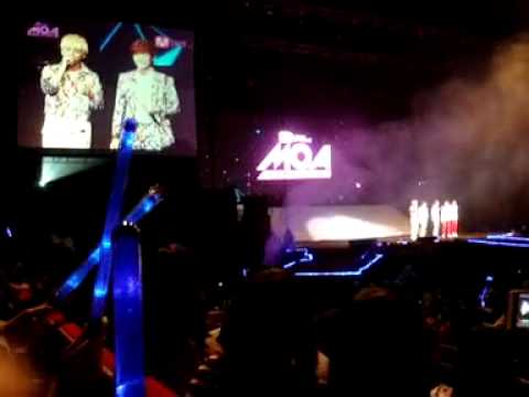 120826 MOA B1A4 introduced themselves in chinese