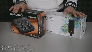 Video thumbnail for Комплект M-AUDIO MTRACK + SE ELECTRONICS MAGNETO by PopMusicRu