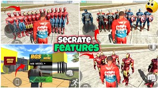 Indian Bike Driving 3d  New Custom NPC Feature | Iron man + Spider Man cheat code |  Secret Future