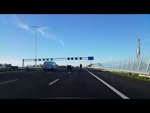 Dashcam Beelden Amersfoort: A1 Toerit Bunschoten-Spakenburg 》Knooppunt Eemnes 》A1 Nabij Naarden.