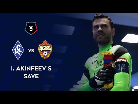 Akinfeev's Save in the Game Against Krylia Sovetov