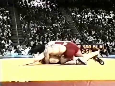 Demir,Mahmut (TUR) - Baumgartner,Bruce (USA) 130 kg.Final.1996 Olympiyskie igri Atlanta