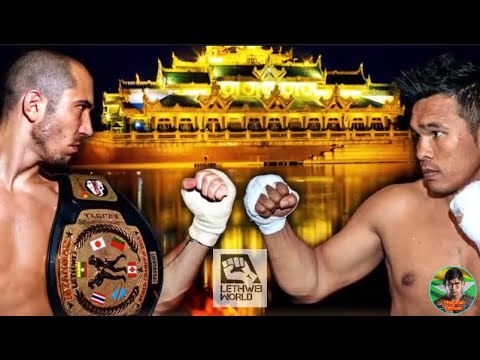 Dave Leduc vs  Tun Tun Min   Trilogy fight   KO To Win   Myanmar Traditional Lethwei