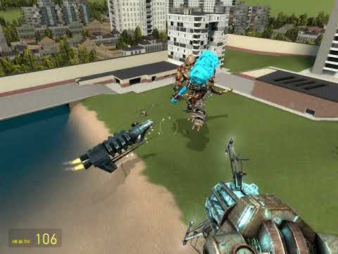 Battleship Napali vs. Painkiller Thor - Garry's Mod