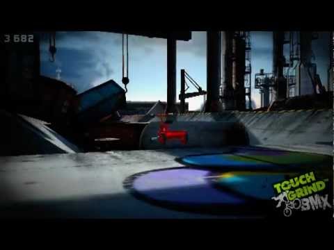the 10 jump challenege on docks - Touchgrind BMX