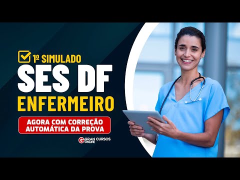 Correção ao vivo - 1º simulado SES DF -  Enfermeiro