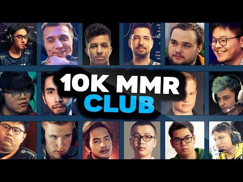 10.000 MMR CLUB - ALL 10k MMR PLAYERS IN DOTA 2 - GAMEPLAY COMPILATION