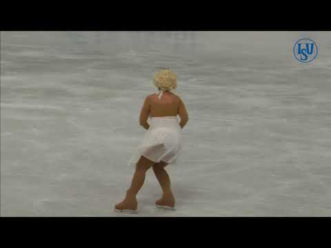 Maria CARO GREENE. Oberstdorf 2018. Bronze Ladies III B - Artistic. 7 place