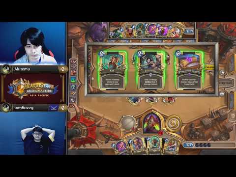 Alutemu vs tom60229 - Hearthstone Grandmasters Asia-Pacific - Week 1 Day 1
