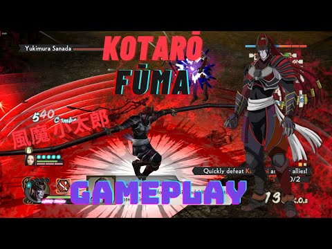 SAMURAI WARRIORS 4-II: Kotarō Fūma - Gameplay