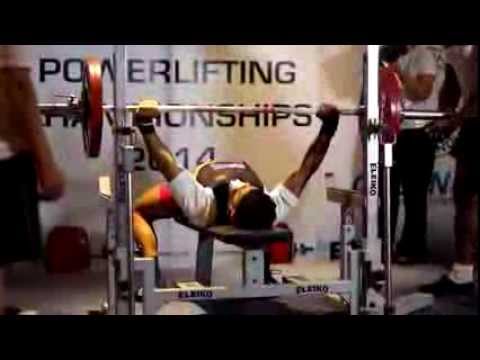 130kg Bench Press @ 65kg Bodyweight - Karl DiFalco