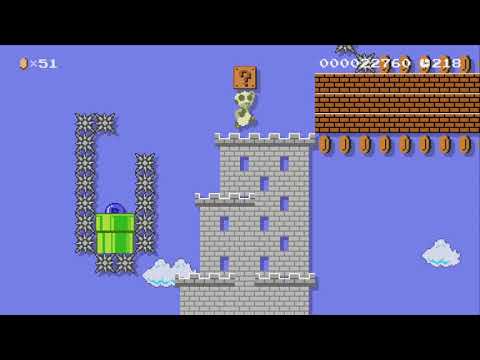 スーパーボールでGo!/Superballs! by xxNNiixx - Super Mario Maker 2 - No Commentary 1bv