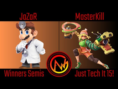 AWG Just Tech It 15 Winners Semis - JaZaR (Dr Mario) Vs MasterKill (Min Min) Smash Ultimate - SSBU
