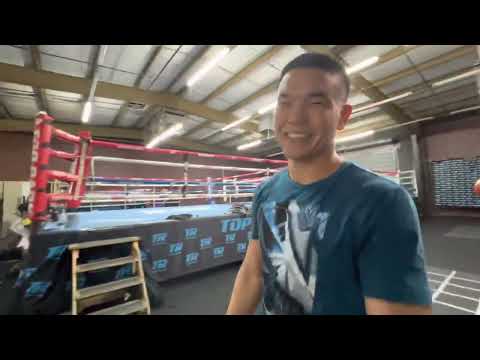 Kazakhstan best boxers Olympic champions now In Too Rank gym in Las Vegas | esnews boxing
