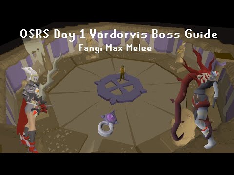 OSRS Vardorvis New DT2 Boss Guide - Max Melee Fang Thrall - Shortcut Ring Teleport