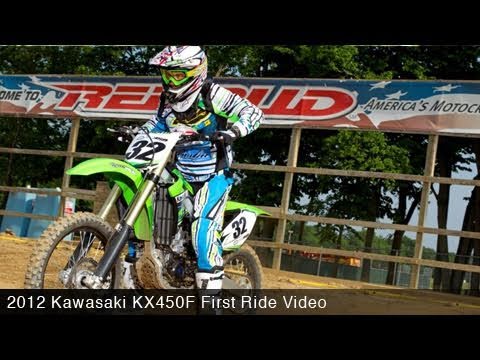 MotoUSA:  2012 Kawasaki KX450F First Ride