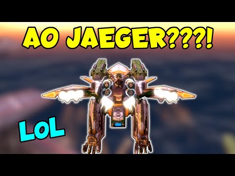 Crazy! AO JUN With JAEGER Built In Cannon FUNNY Skirmish Mode Gameplay War Robots WR