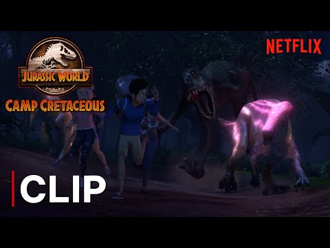 Scorpius Attacks Parasaurolophus Herd | JURASSIC WORLD CAMP CRETACEOUS | NETFLIX