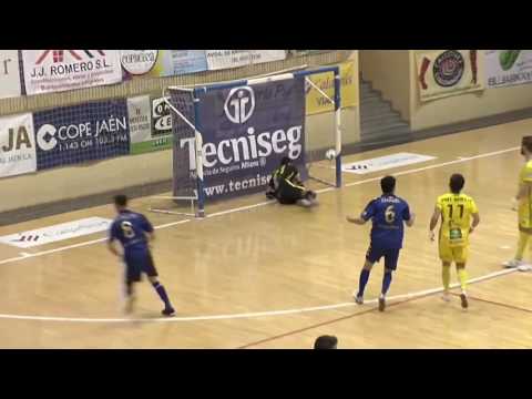 Gol Rivillos (0-2) en el Jaén Paraíso Interior - Movistar Inter. 1Div, J12