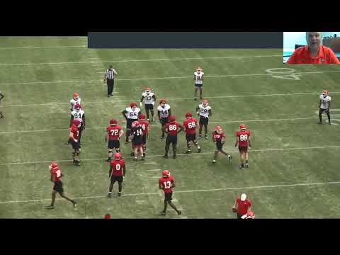 Georgia OL coach Stacy Searels - Teach, Drill, Coach & Demand Effort