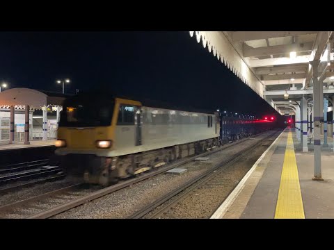 New Rolling stock deliveries from Dollands Moor seen at Paddock Wood - 18/1/23