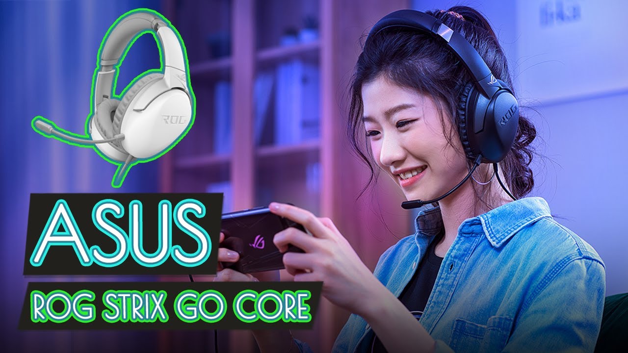 Компьютерная гарнитура Asus ROG Strix Go Core, белый