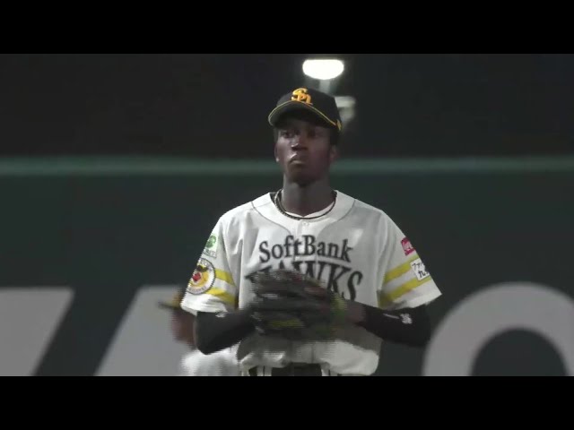 【ファーム】広い守備範囲!! ホークス・イヒネイツア 軽快な守備を魅せる!! 2025年7月1日 福岡ソフトバンクホークス 対 阪神タイガース