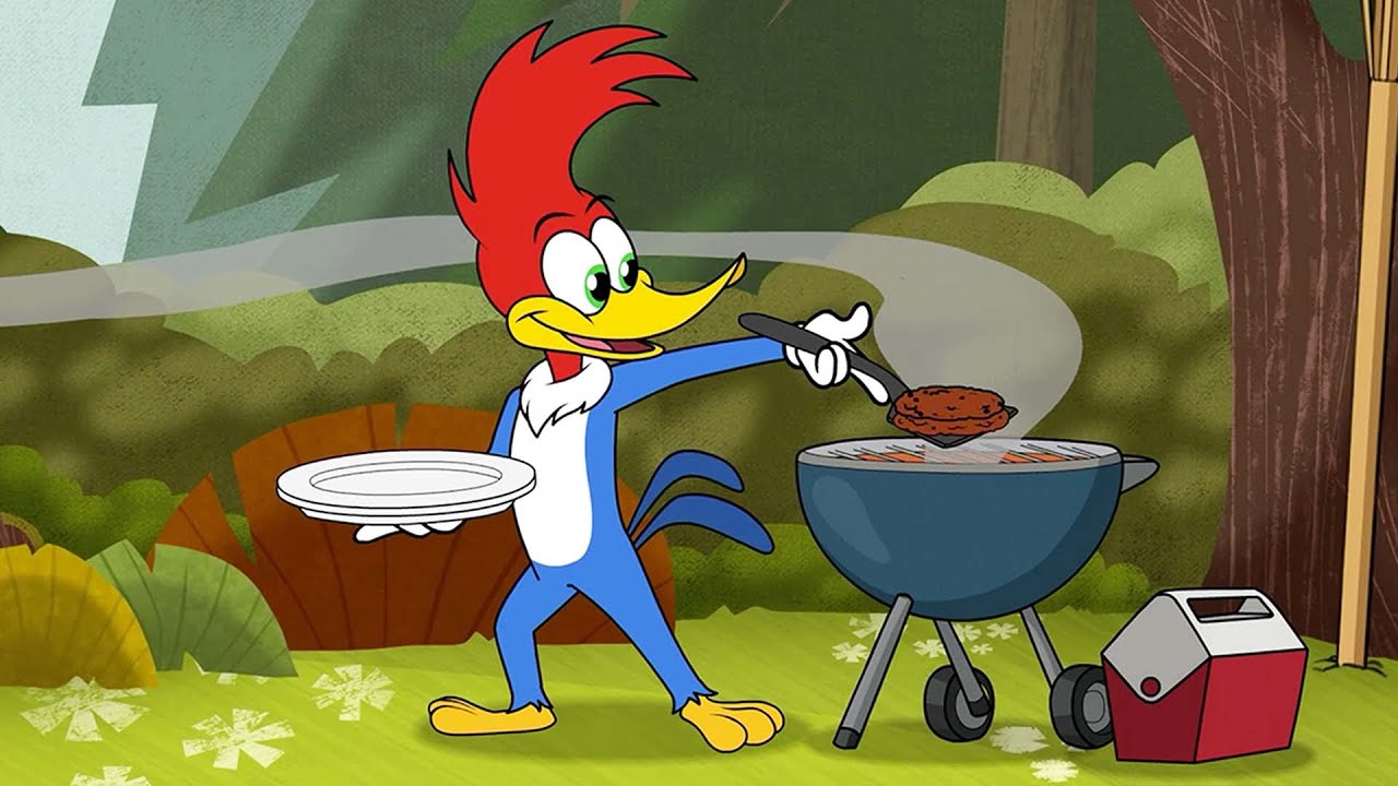 1 Hora de Pica-Pau | O churrasco do Pica-Pau | Desenhos Animados em Português