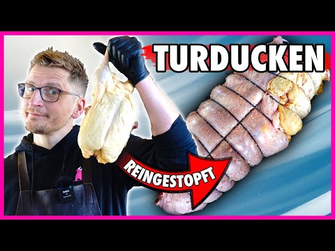 Was ist Turducken und wie geht das? | Turducken deutsch (Rezept)