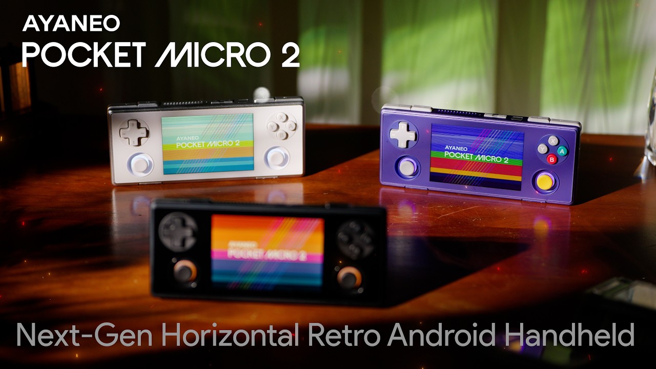 AYANEO Pocket MICRO 2 -- NEXT-Gen Powerhouse, Retro&rsquo;s New Icon - YouTube