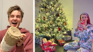 Joe & Dianne Exchange Christmas gifts