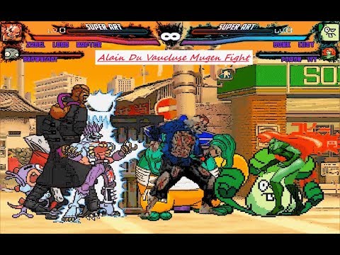 Mugen : Team Zombies Vs Team Plants (Request)