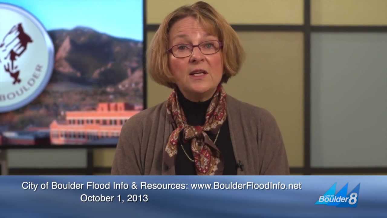 Boulder Flood Community Update - October 1, 2013