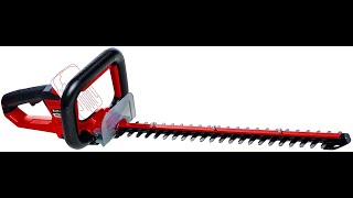 Einhell Arcurra Power-X-Change 18v cordless hedge trimmer-part 1, normal hedge.