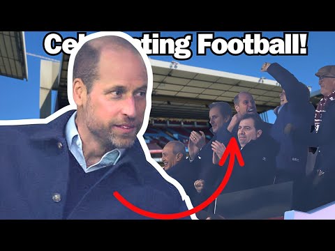 Prince William Watches Aston Villa’s Stunning Late Comeback in Europa League Thriller