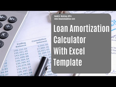 excel student loan amortization tble