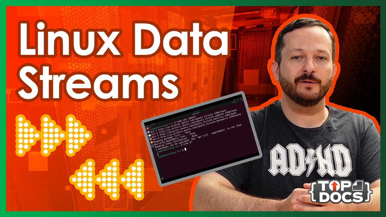 Command Line Basics, Data Streams | How Linux Handles Input, Output, and Errors