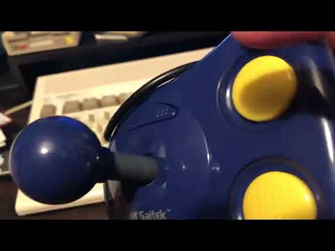 Saitek Megastick II MX-120 joystick for Amiga, Atari, Amstrad, Commodore, Sega Master System & MSX